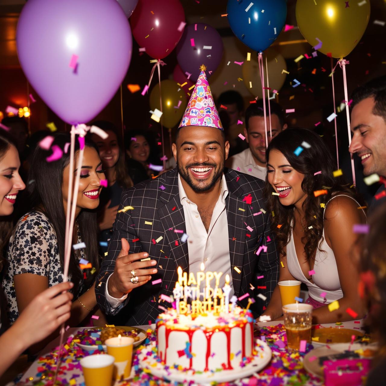 52吃瓜福利生日聚会图